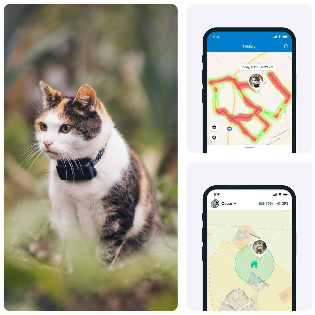 GPSTracker für Katzen oder Hunde Tractive GPS LTE