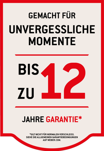 Weber Garantie