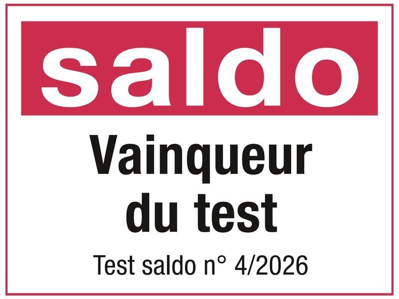 Saldo : vainqueur du test Saldo : vainqueur du test