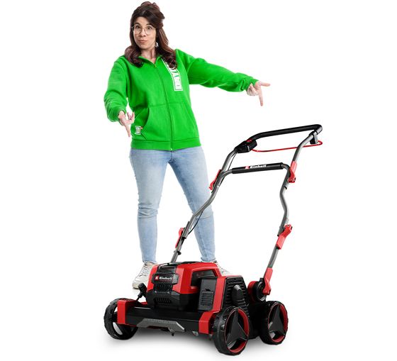 Akku-Vertikutierer-Lüfter