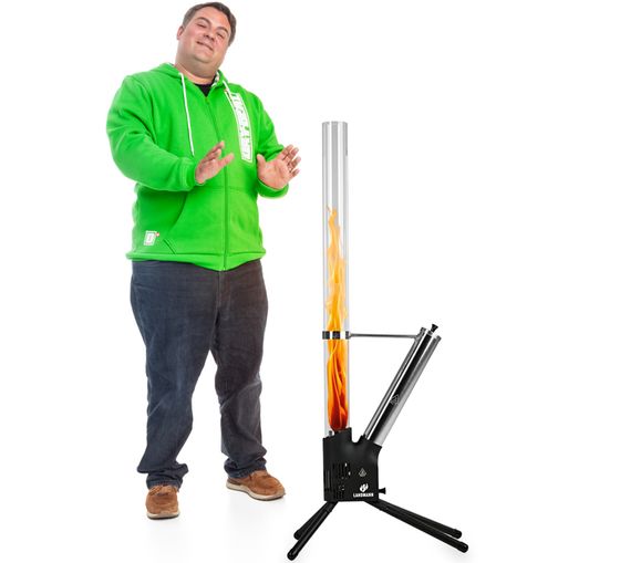 Pellet-Fackel