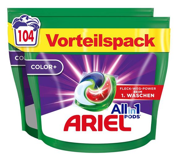 Flüssigwaschmittel-Kapseln (104 Stück)