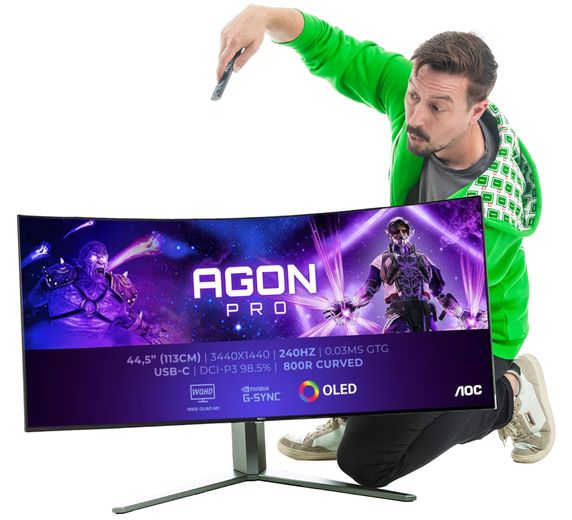 44.5"-OLED-Gaming-Monitor