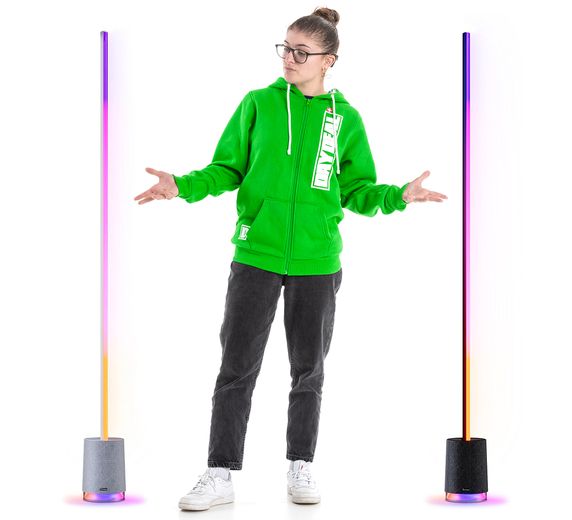 Lampadaire d'angle