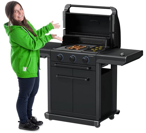 3-Brenner-Gasgrill