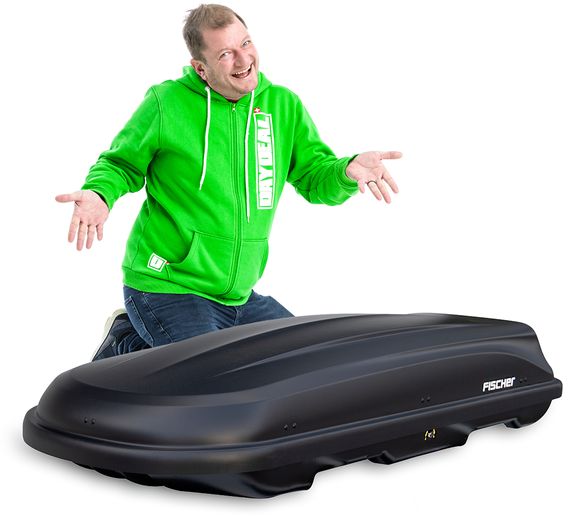 Dachbox mit Relingträger
