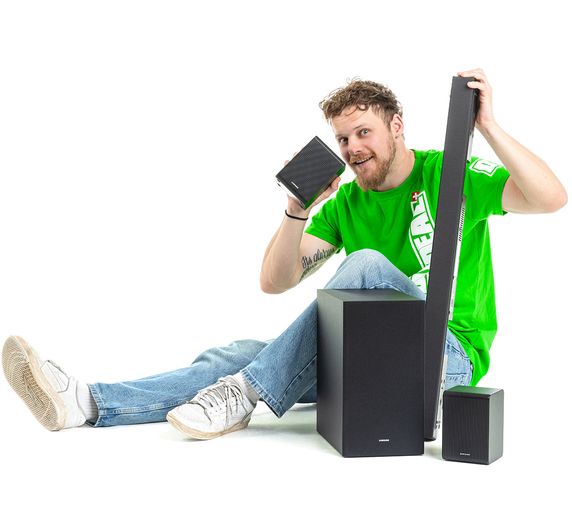 Soundbar-Set mit Rear Speaker