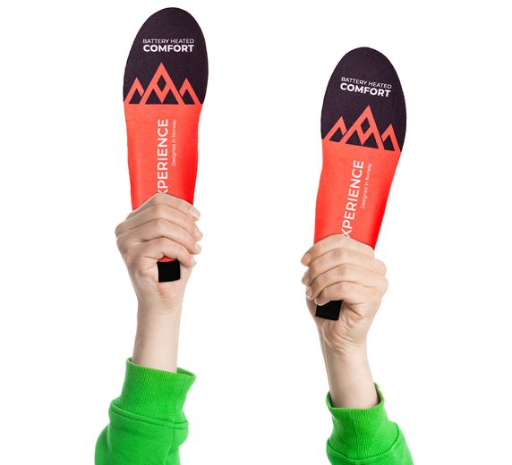 Beheizbare Einlegesohlen 