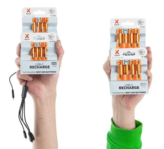 Wiederaufladbare Batterien