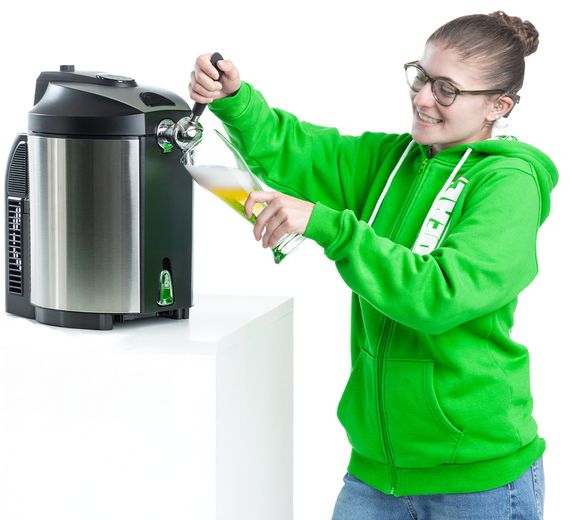 Bierkühler mit Zapfanlage