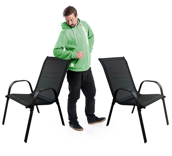 Gartenstuhl 2er-Set