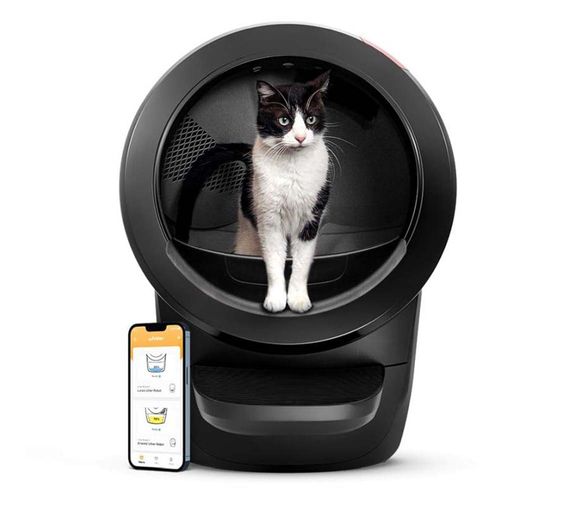 Selbstreinigende Katzentoilette