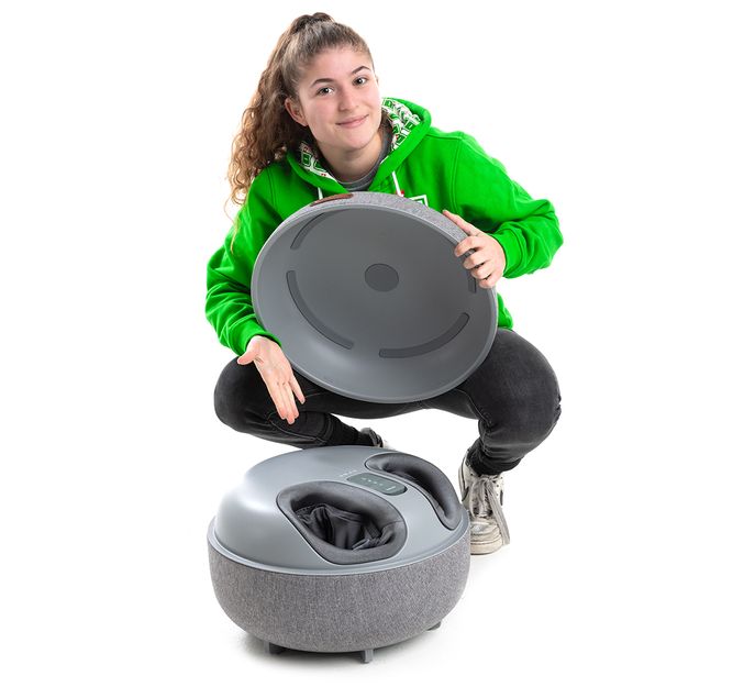 2-in-1 Shiatsu-Fussmassagegerät