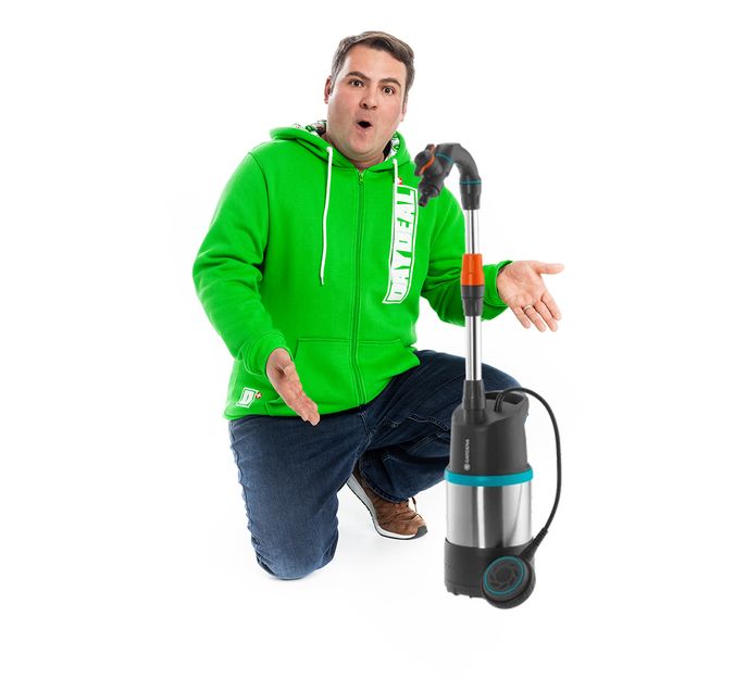 Regenfasspumpe