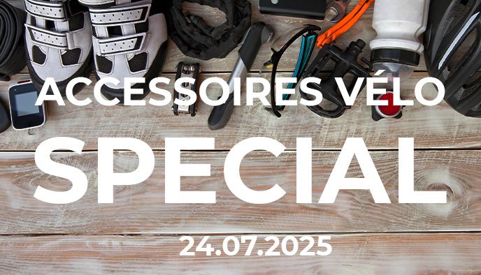 Spécial accessoires vélo chez DayDeal.ch
