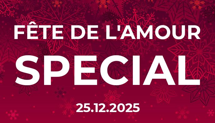 Offre spéciale Fête de l'amour sur DayDeal.ch