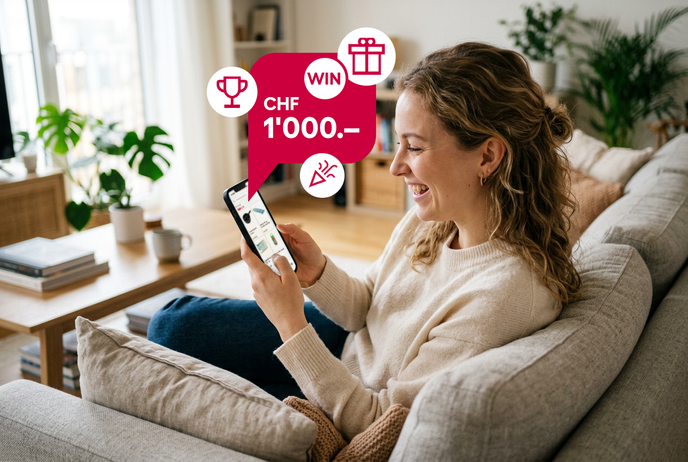 Gagnez 1'000 CHF chaque semaine