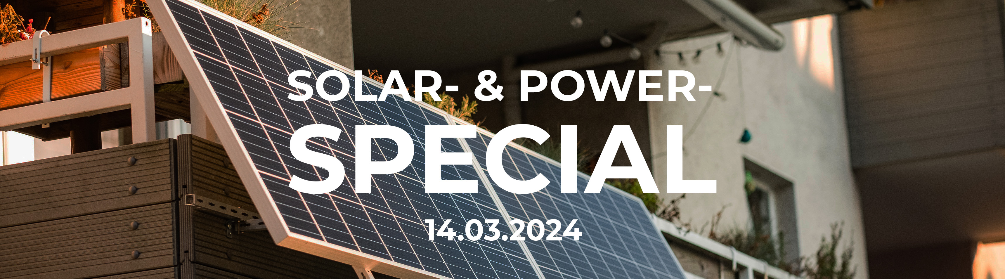 Solar- & Power-Special bei DayDeal.ch