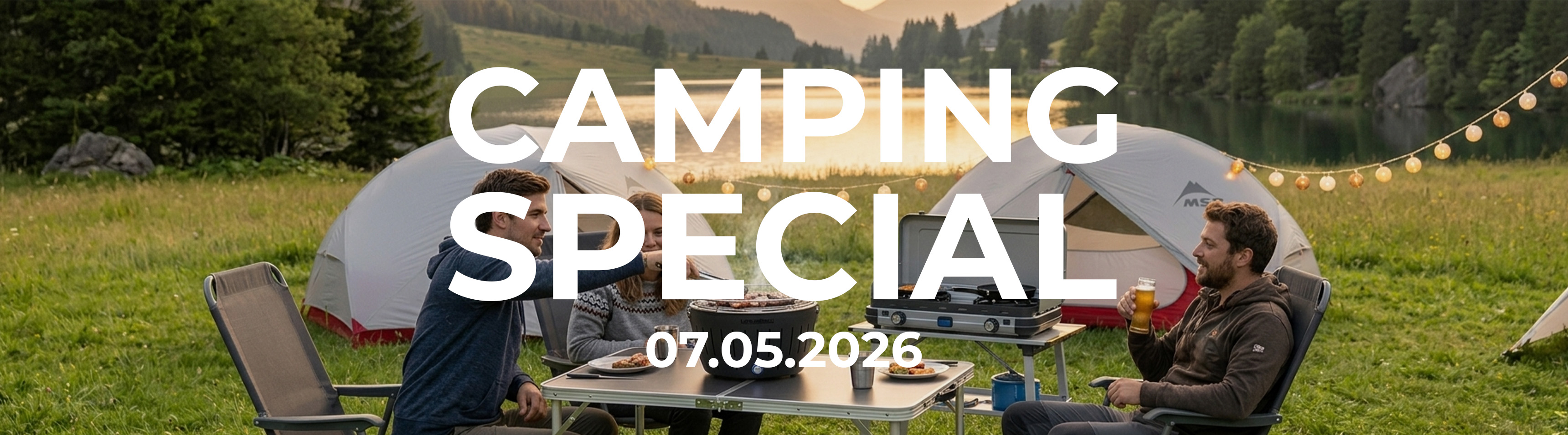 Camping-Special bei DayDeal.ch