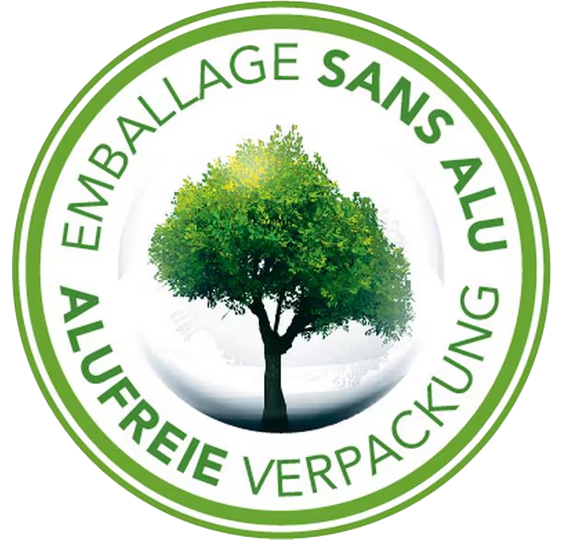 Free from Aluminium Free from Aluminium