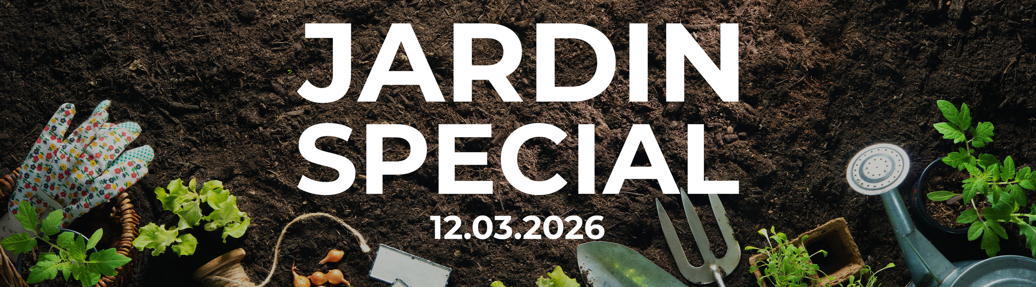 Offre spéciale jardin chez DayDeal.ch