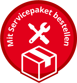 Mit Servicepaket bestellen
