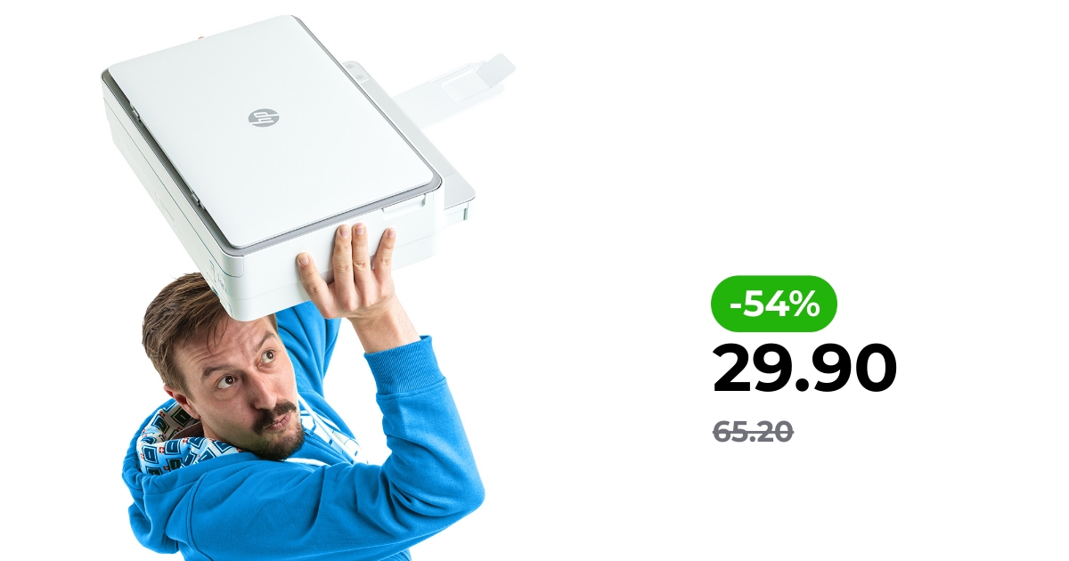 Imprimante Multifonction HP ENVY 6030e D'occasion - Testée, Cartouche à Changer - Impression, Scan, Copie