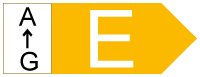 Energieeffizienzklasse E Energieeffizienzklasse E